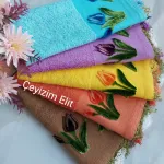 İğneoyalı Mutfak Havlusu – Lale